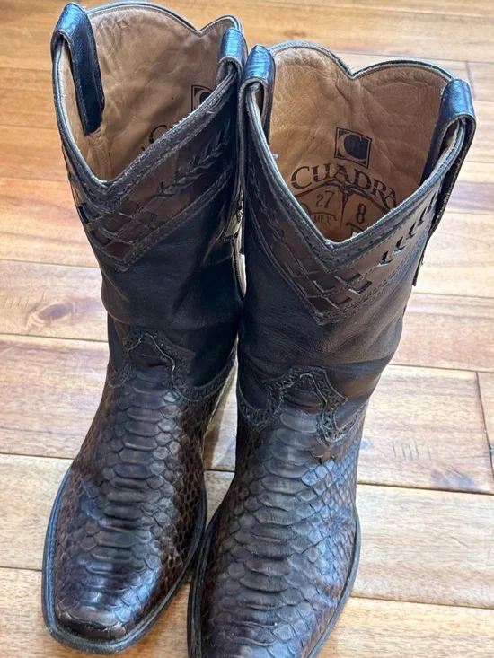 Cuadra Python Western Boots - Picture 2 of 14